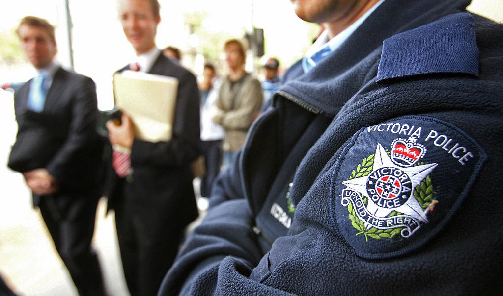 Police Monitor Melbourne Lockdown Protest