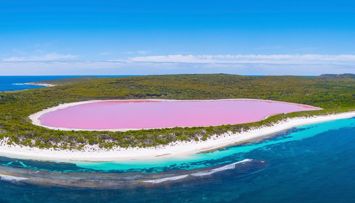 Photographer Captures Stunning Images of Dreamy Pink Hue Over an Australian Lake