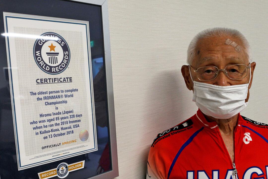 87-Year-Old From Japan Is World’s Oldest Ironman, Plans to Keep Competing Into His 90s