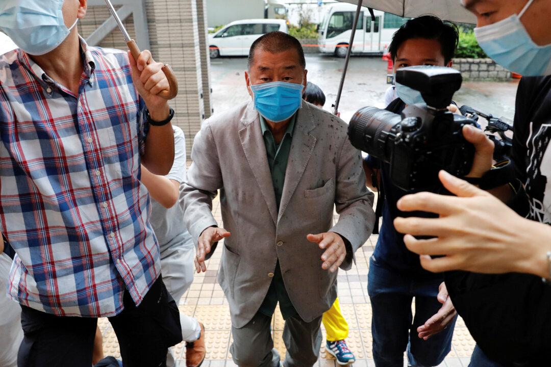 Hong Kong Police Raid Private Office of Media Tycoon Lai, Executive Says