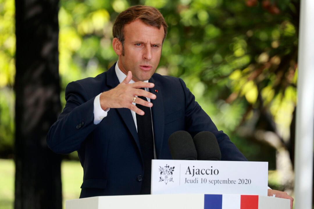 Macron Urges Tough EU Stance Against Turkish ‘Provocations’