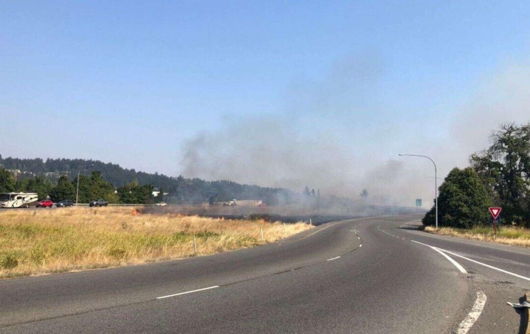 Man Caught Setting Fire Along Washington State Highway, Officials Say