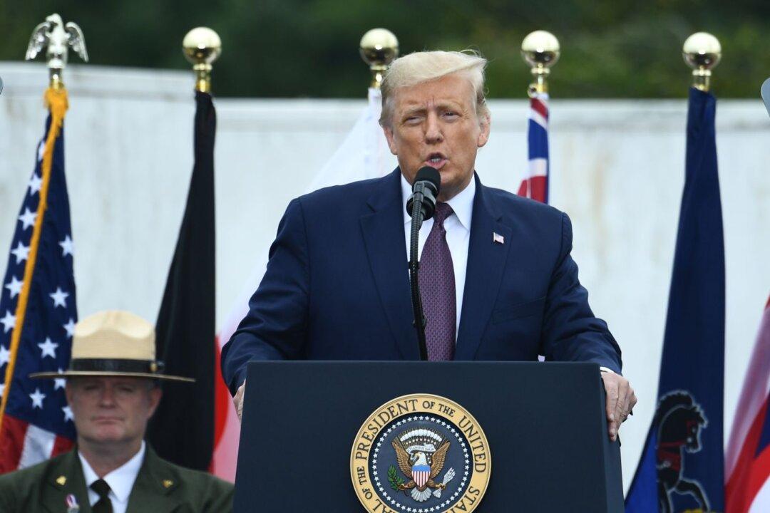 Trump Says ‘America Will Never Relent in Pursuing Terrorists’ in 9/11 Ceremony
