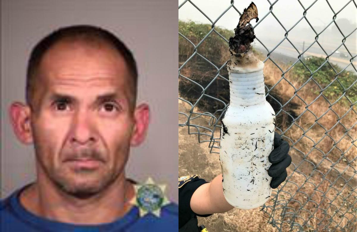 Man Allegedly Starts 7 Brush Fires in Portland