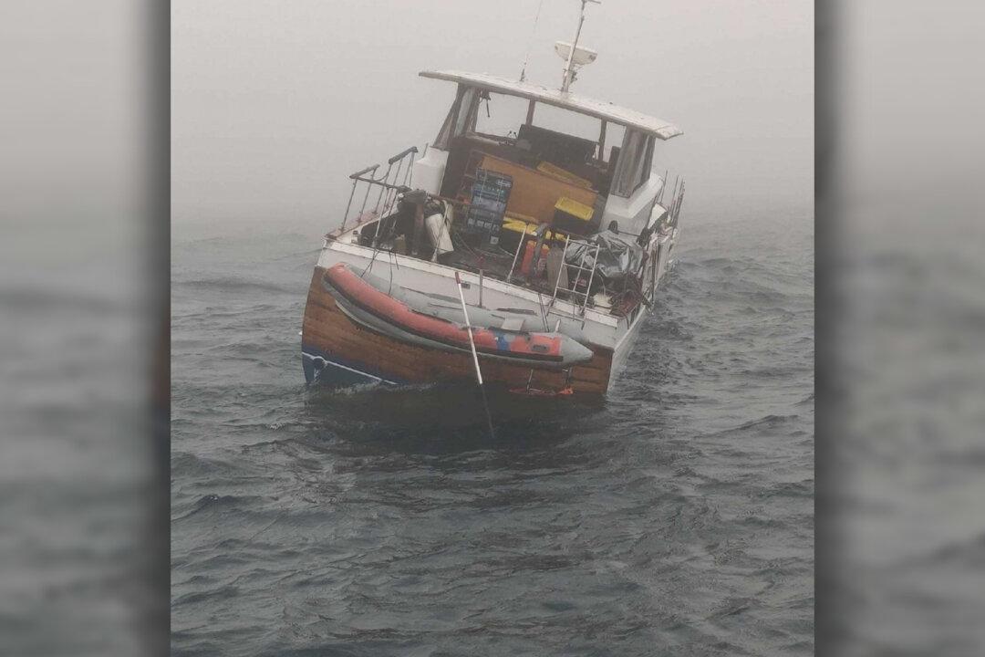 Coast Guard Rescues 2 Boaters Before Disabled 52-Foot Vessel Sinks Off California Coast