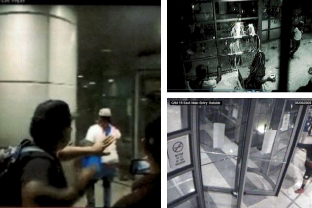 Five People Charged for Damaging Courthouse Amid Las Vegas Protests