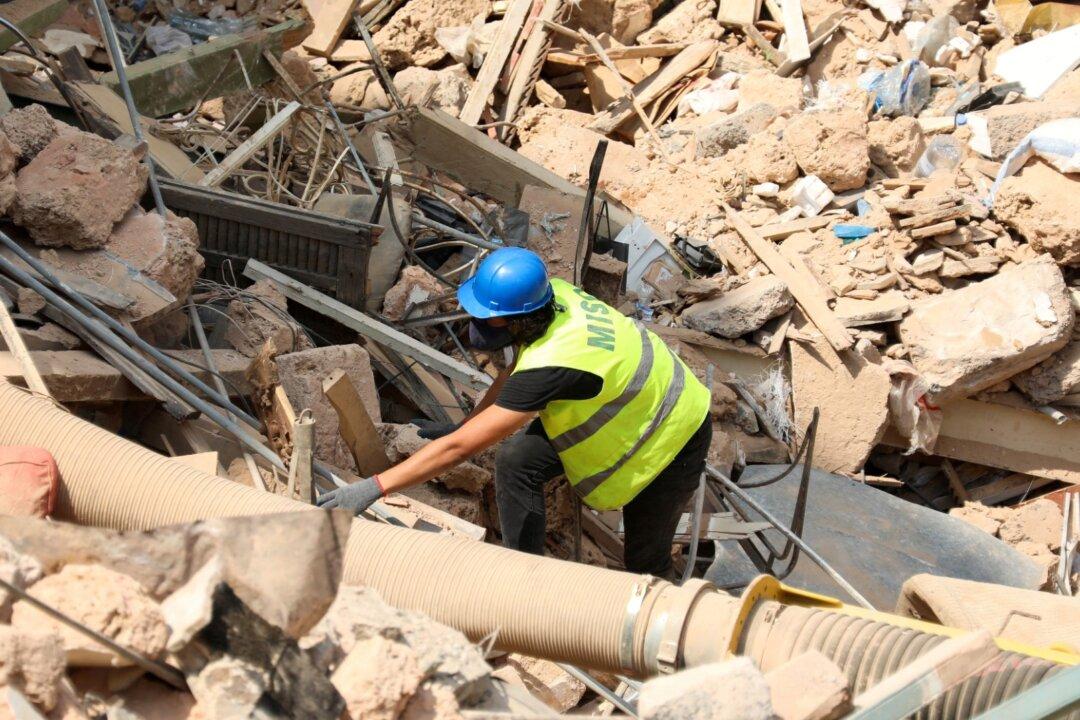 Lebanon’s Army Finds Fireworks Cache at Devastated Beirut Port