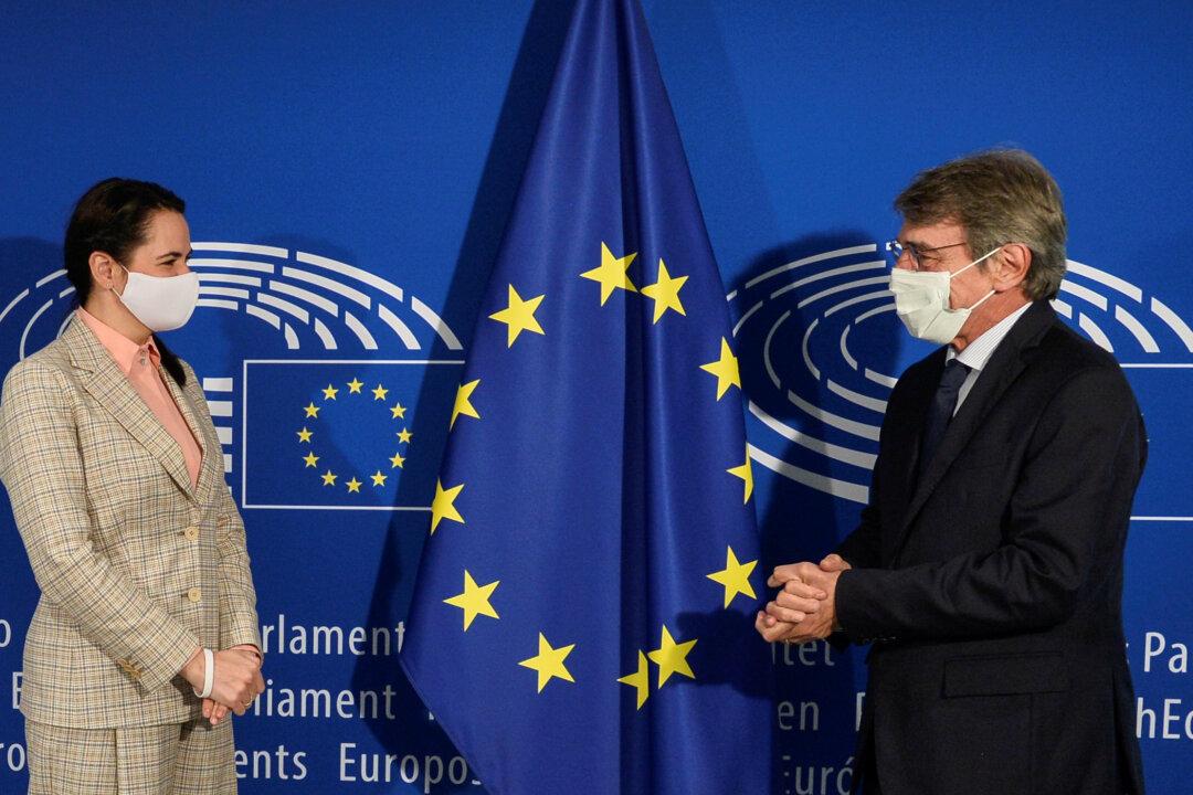 In Brussels, Belarus Opposition Urges EU to Move on Sanctions