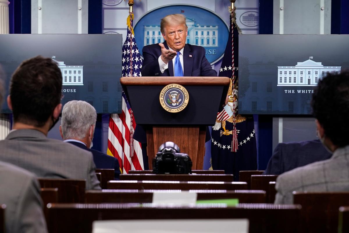 Trump on Peaceful Transition of Power: ‘We’ll See What Happens’