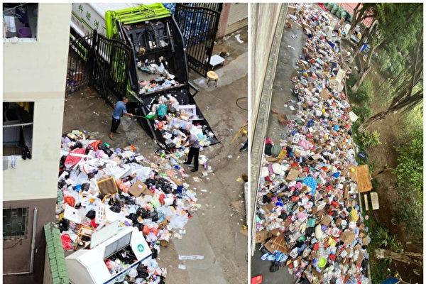 Student Backlash Over Lockdowns Spreads to Guangzhou as Trash Piles Up, Food Prices Soar