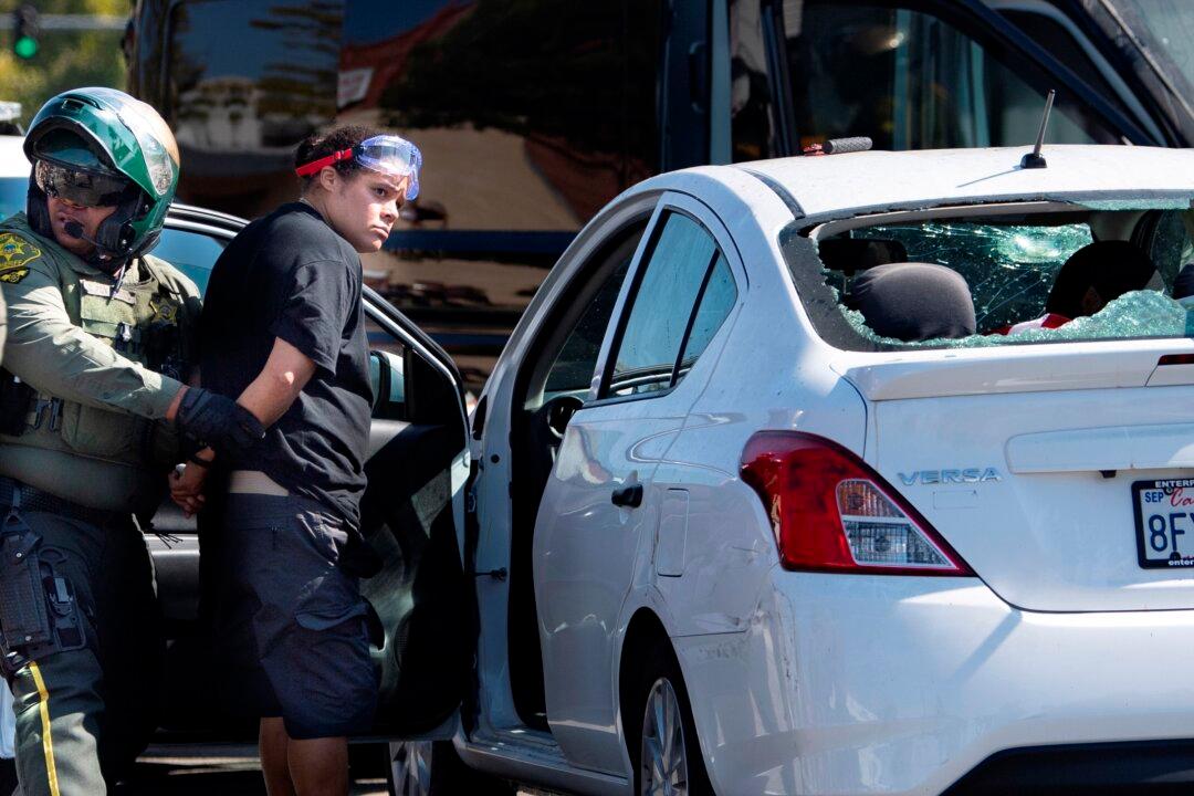 Driver Accused of Striking 2 People With Car at Yorba Linda Protest