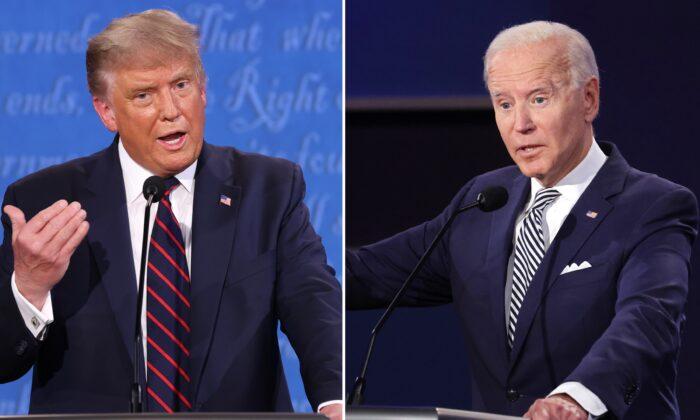 On Recovery, Trump Says ‘V,’ While Biden Says ‘K’