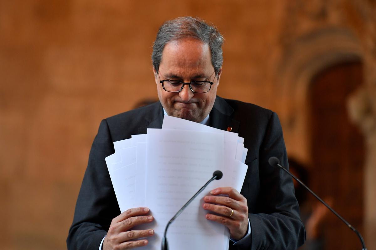 Spain’s Top Court Rules to Remove Catalan Chief From Office