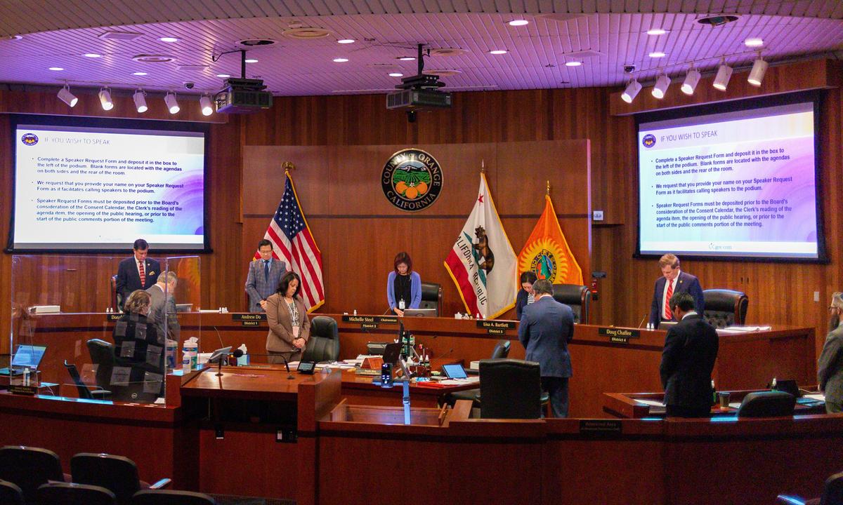 Orange County Board of Supervisors Approves Plan to Help Afghan Refugees, Residents Share Concerns