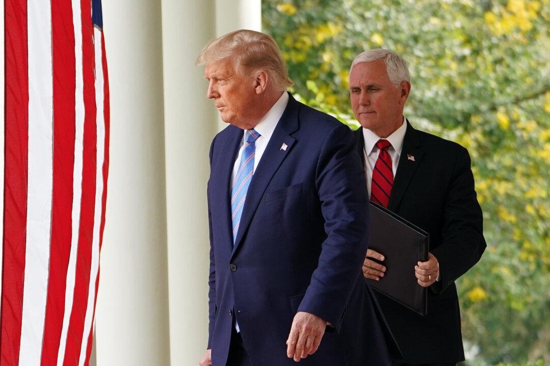 Trump Rules Out Pence as Running Mate for Potential 2024 Bid