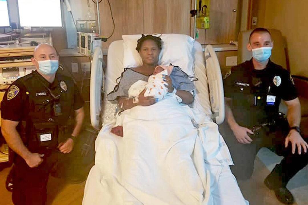 California Police Officers Deliver Baby Boy in the Department’s Parking Lot