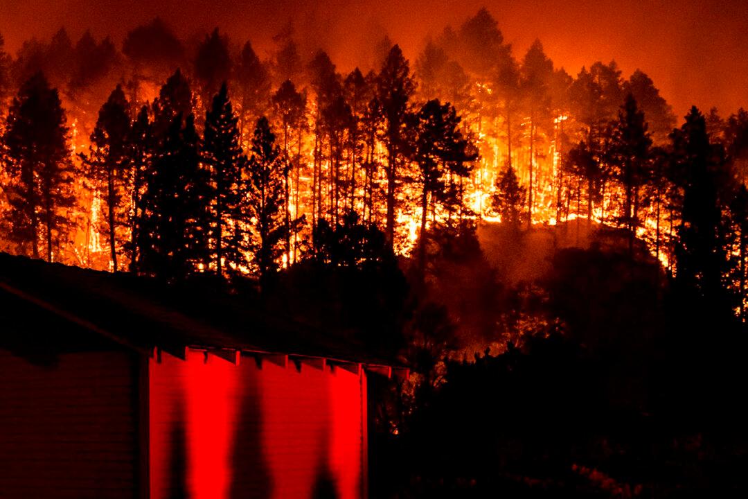 After 60-hr Shift, Firefighter Rushes to Save Girlfriend’s Home From Encroaching Blaze