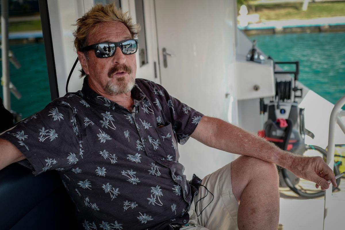 John McAfee, Antivirus Pioneer, Found Dead in Spanish Prison Cell: Officials