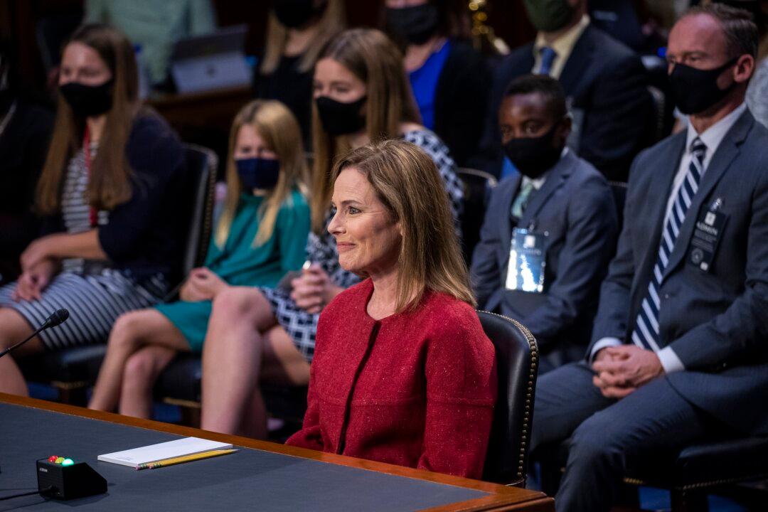 Barrett: ‘I’m Not Here on a Mission to Destroy the Affordable Care Act’