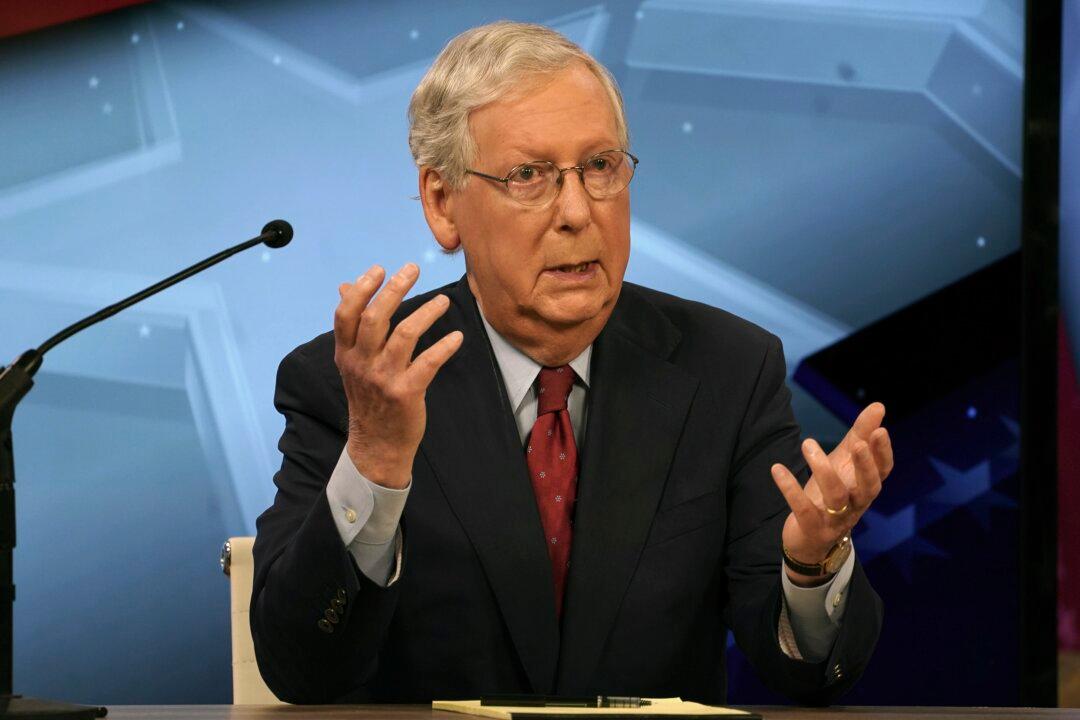 McConnell, Challenger Clash Over Stimulus Negotiations, Court Packing