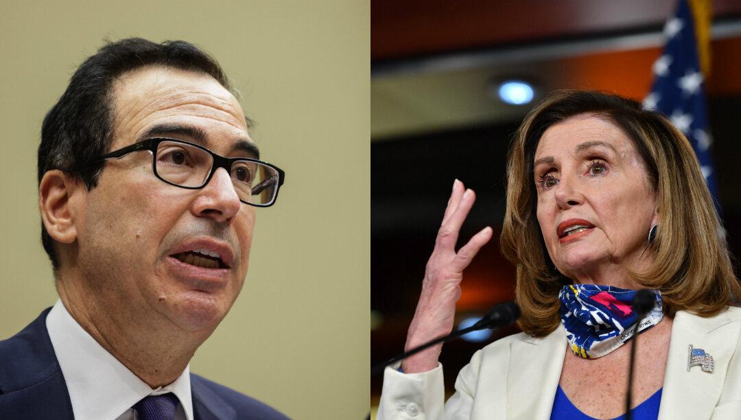 Mnuchin, Pelosi to ‘Regroup’ for Stimulus Talks as Trump Pushes for Deal