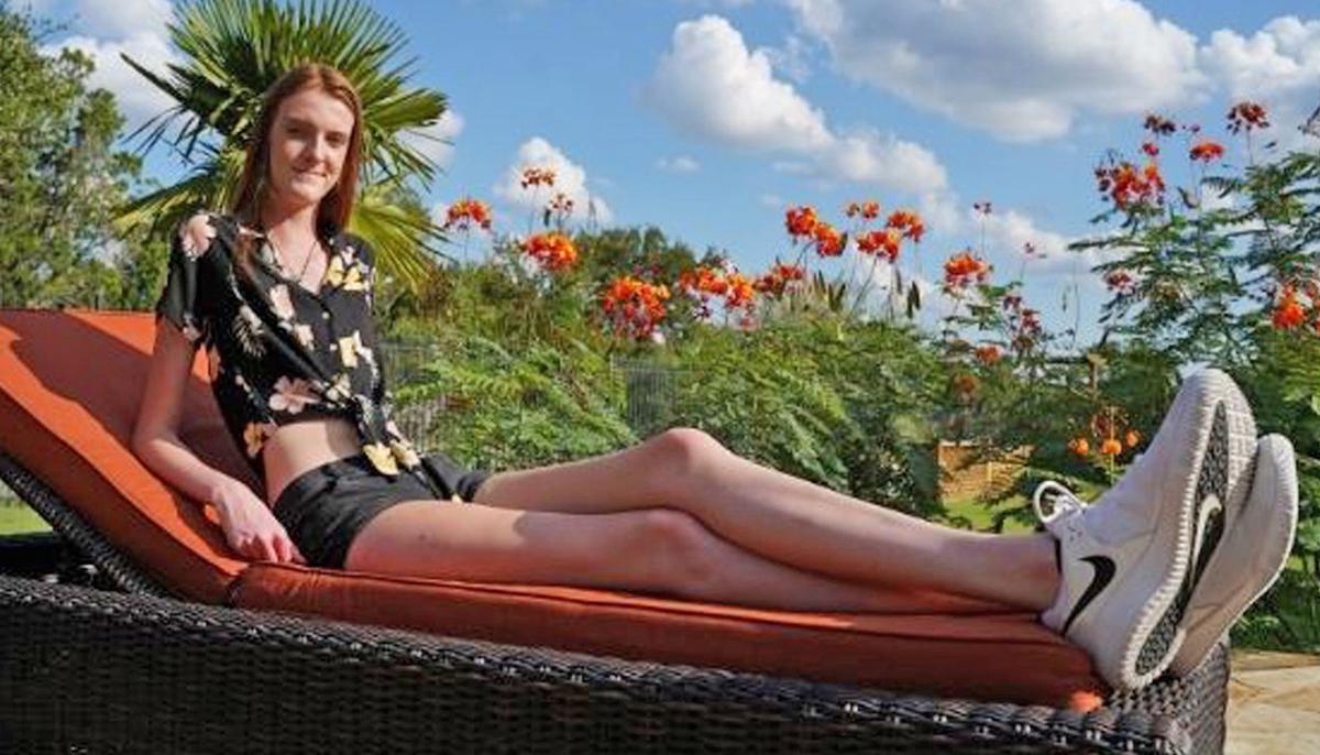 Texas Teen Who Stands at 6 Feet 10 Inches Tall Breaks Two World Records for Longest Legs