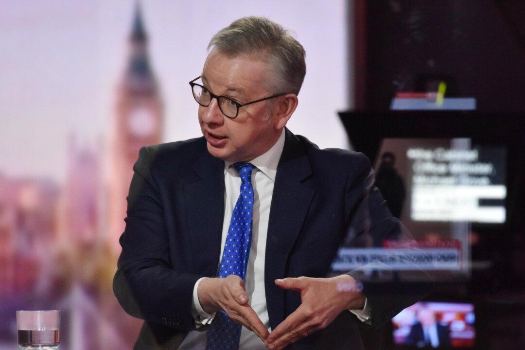 Gove: UK Will Be in Full Lockdown at Least Until March