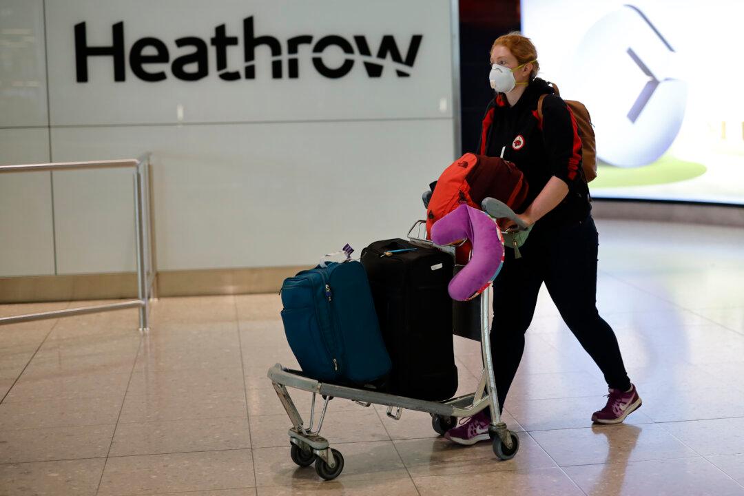 Heathrow Blames ‘Debilitating’ Quarantine as Passenger Numbers Slump