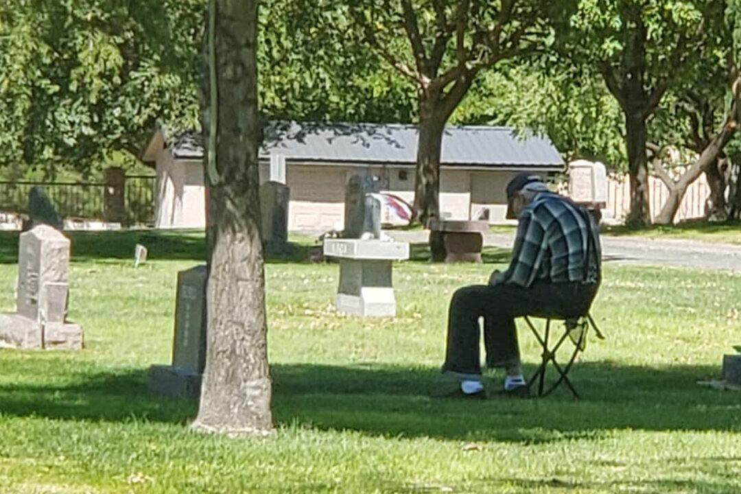 Man Approaches Lonely Veteran by Late Wife’s Grave: ‘There a Great Number of People That Care’
