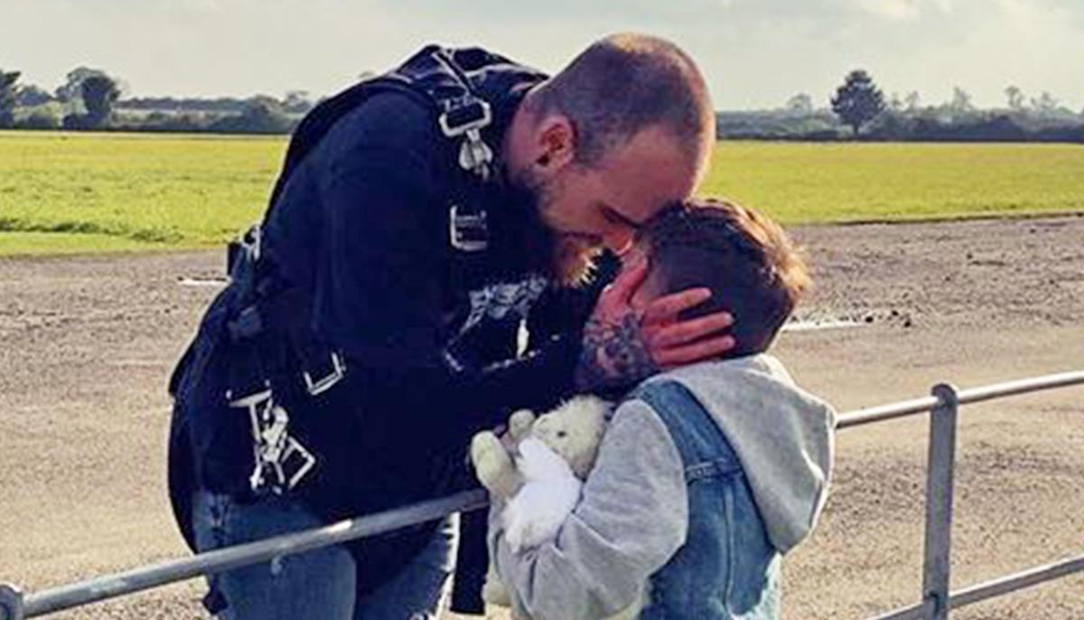 Dad Jumps Out of a Plane for Terminally Ill Stepson Despite a Crippling Fear of Heights