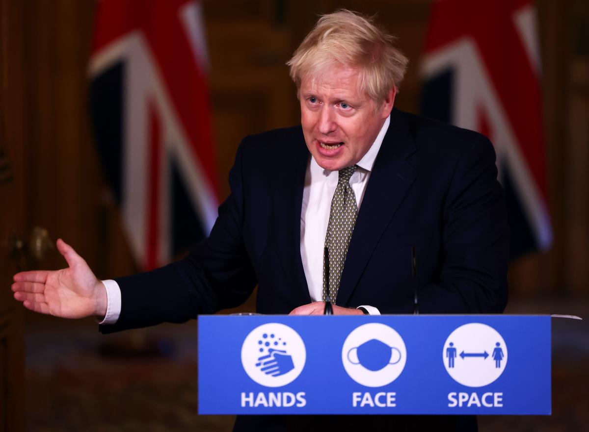 Johnson Defends Test and Trace, Tells People to Follow Self-Isolation Rules