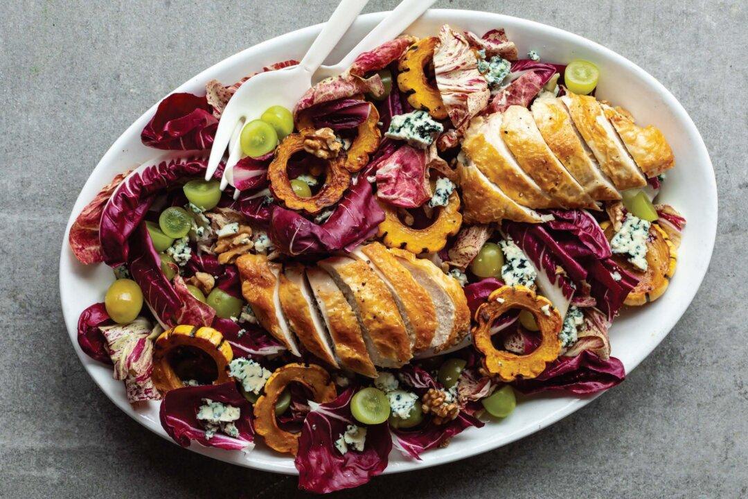 The Best Warm Chicken Salad With Pan Drippings Vinaigrette