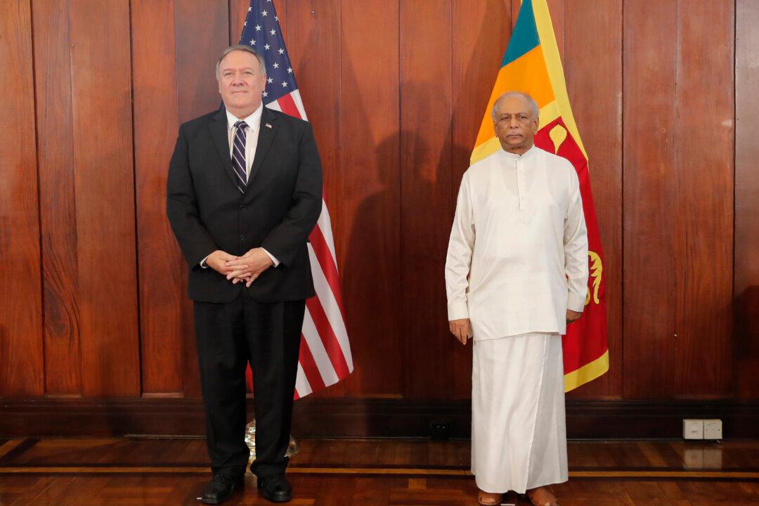 Pompeo Says China Has Brought Bad Deals and Lawlessness to Sri Lanka