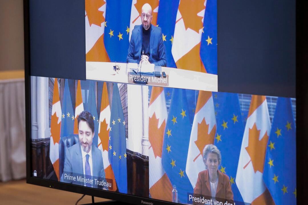 Trudeau and EU Leaders Discuss Economic Recovery in Keeping With Democratic Values, Human Rights