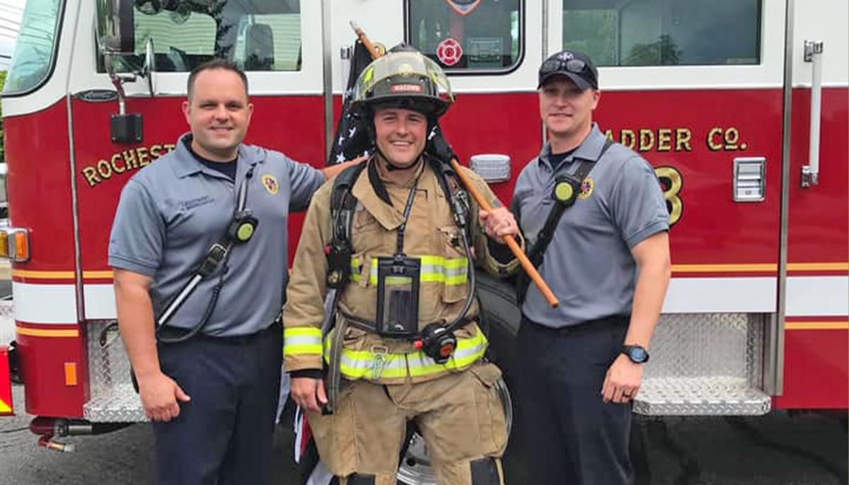 Michigan Fireman Completes 140-Mile Walk to Raise Funds for Firefighters Battling Cancer