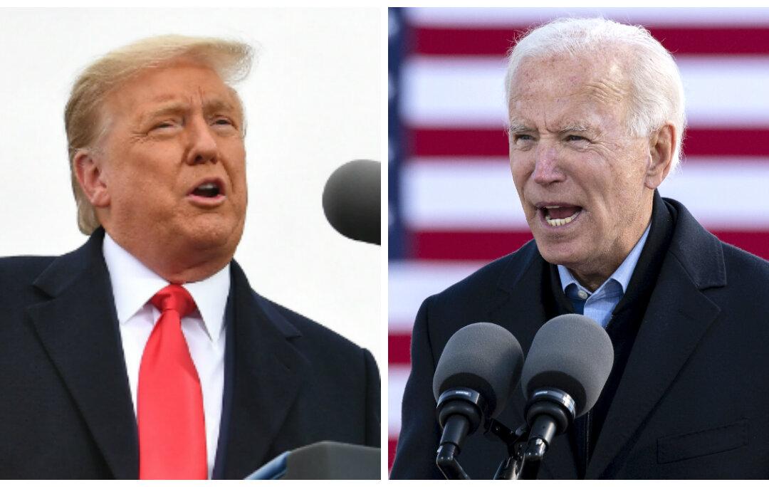 Biden to Spend Election Night in Delaware, Trump in Washington