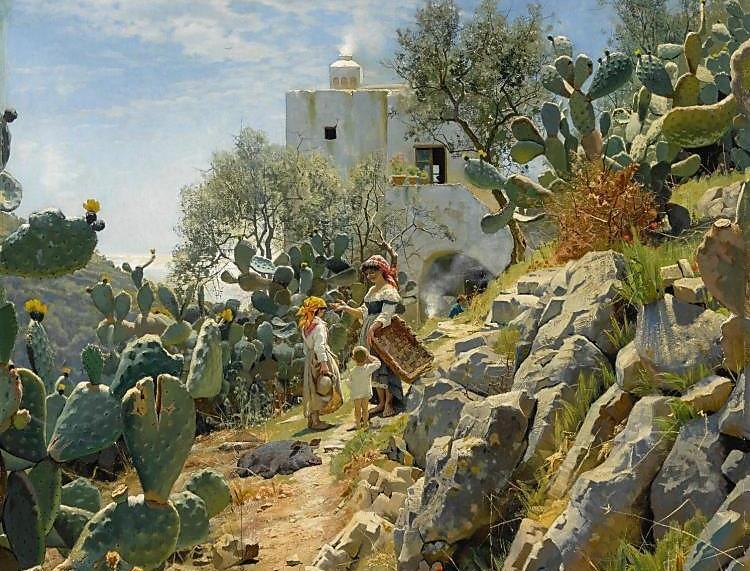Taking You There: ‘At Noon on a Cactus Plantation in Capri’