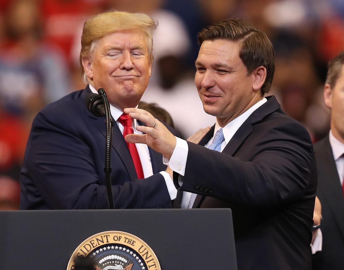 Trump Responds to Speculation That DeSantis Could Be His 2024 Running Mate