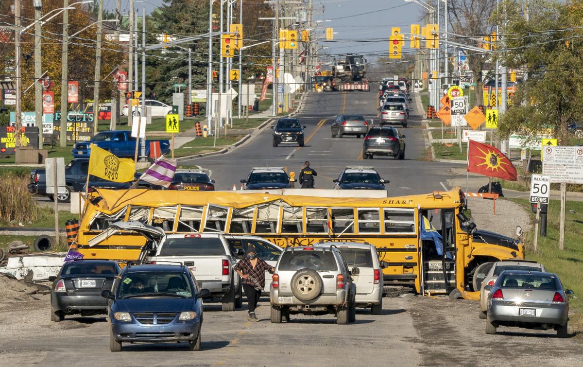 Caledonia Housing Development Site Remains Occupied Despite Court Injunction