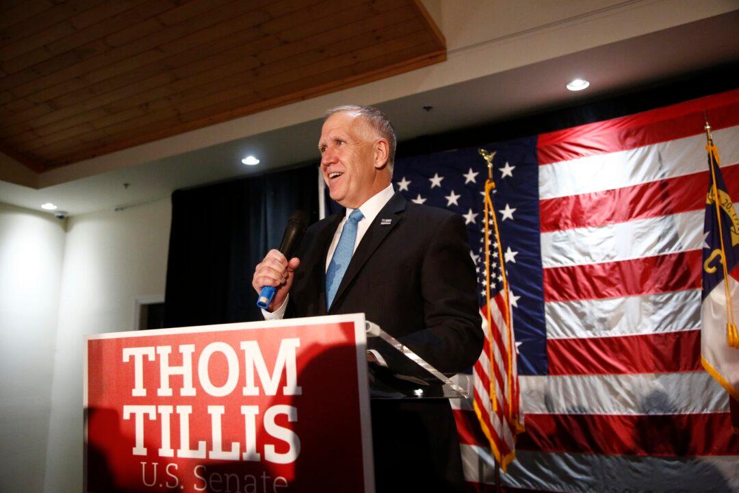 Sen. Thom Tillis Declares Victory in US Senate Race