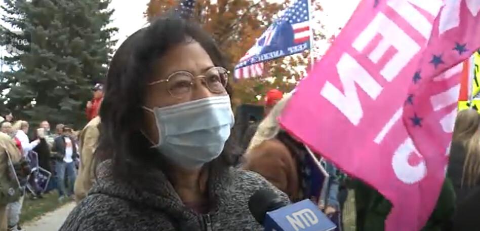 Chinese American Says She Supports Trump Because She Has Lived Under Communism