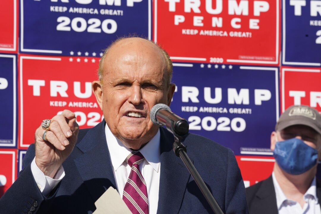 Giuliani: Trump Campaign May Have Sufficient Evidence to Change Pennsylvania Election Results