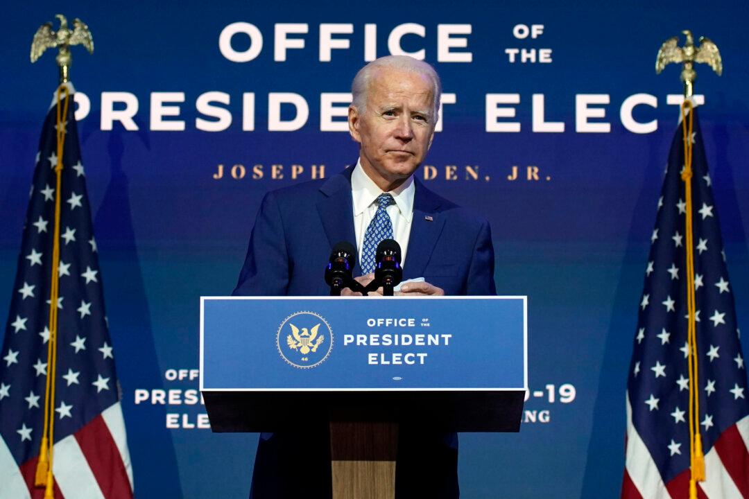 Biden Urges Americans to Wear Masks, Says US Facing ‘Dark Winter’