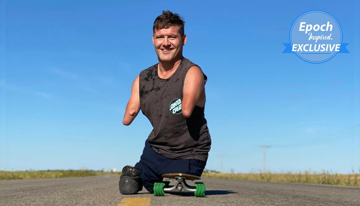 Man With No Arms and Legs Completes 10 Marathons, Shares Indestructible Motto: ‘If I Can’