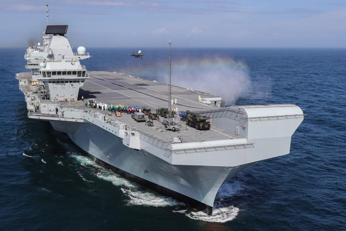 UK Carrier Strike Group Sets Sail on Seven-Month Indo-Pacific Deployment