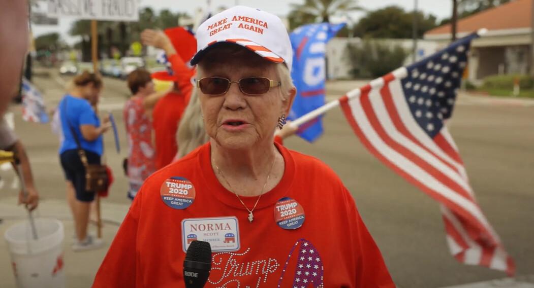Trump Supporter Says She‘ll Support Him ’Until the Very End’