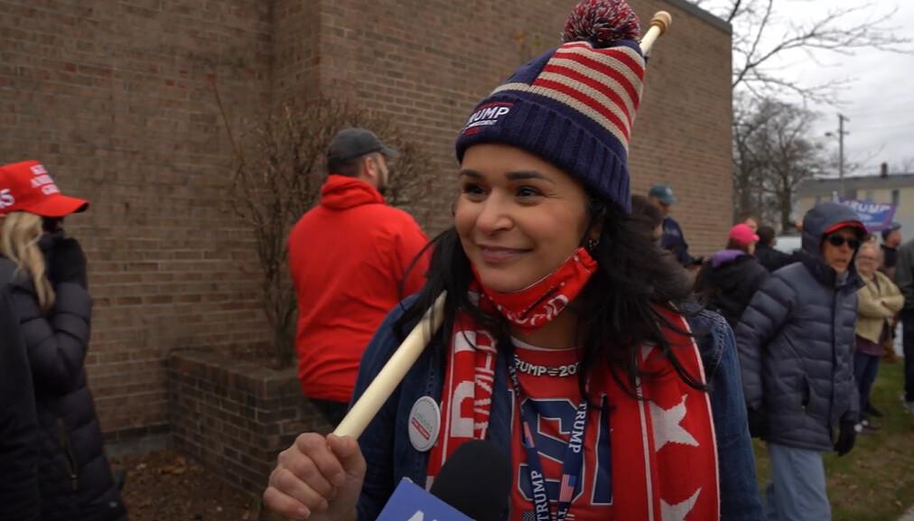 Wisconsin Voters Undeterred by Counterprotest, ‘We Will Never Give Up’