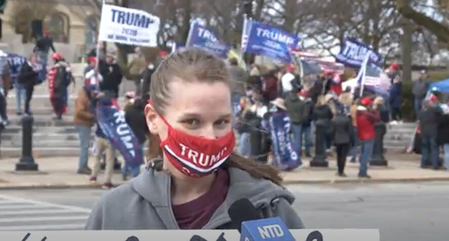 Illinois Voter Says Censorship Won’t Stop Rallies or Trump Support