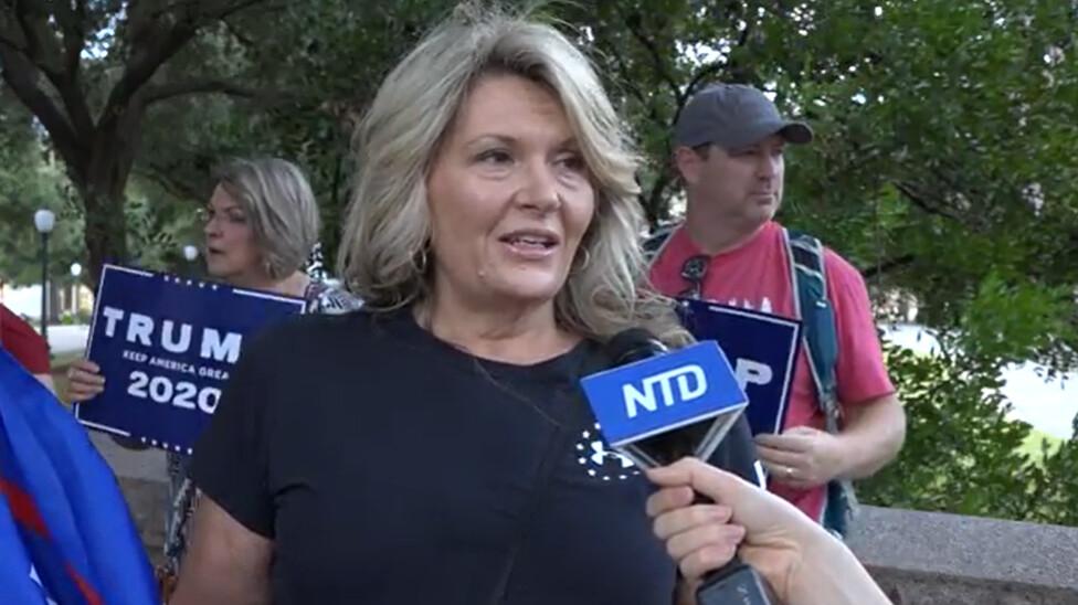 Texas Voter: ‘Speech Is Free and Should Be Free for Everybody’