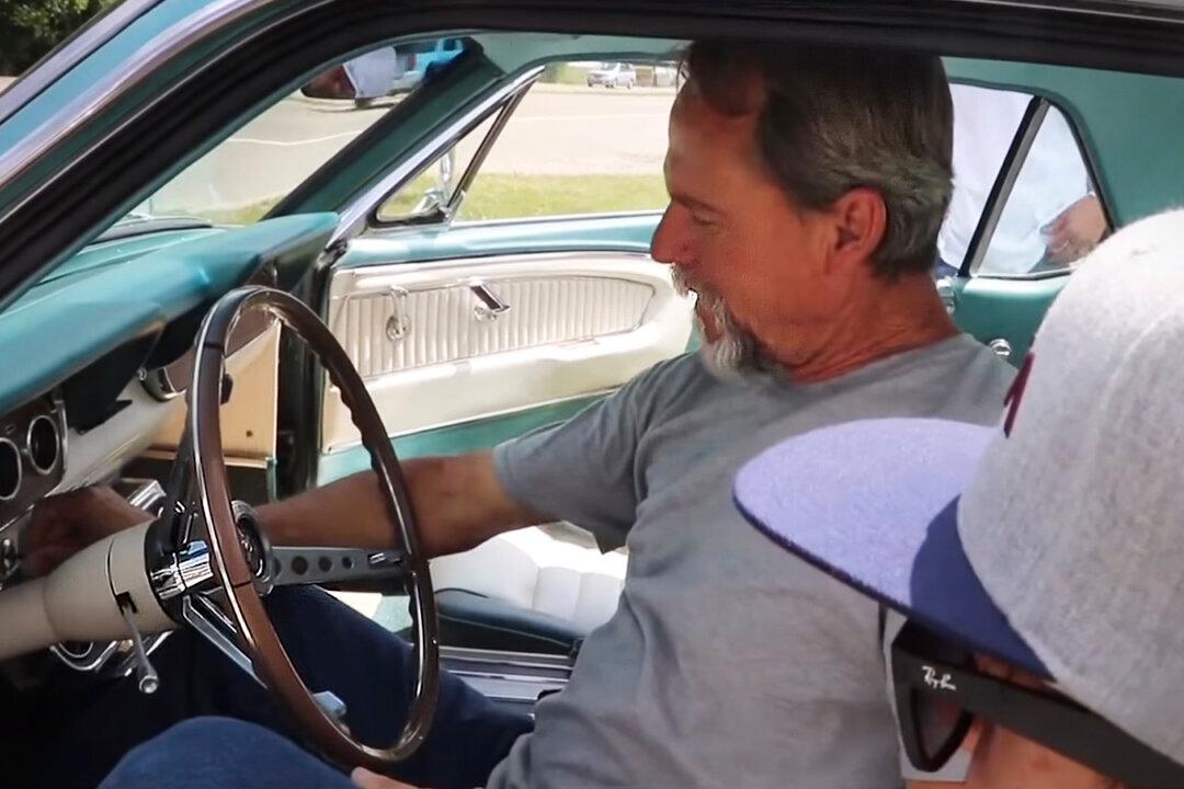 Son Surprises Unsuspecting Dad With the Car of His Dreams–and His Reaction Is Amazing